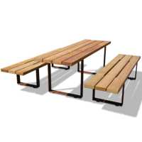 Pic Bull benches and table