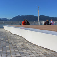 Meteor Collection modular monolithic benches